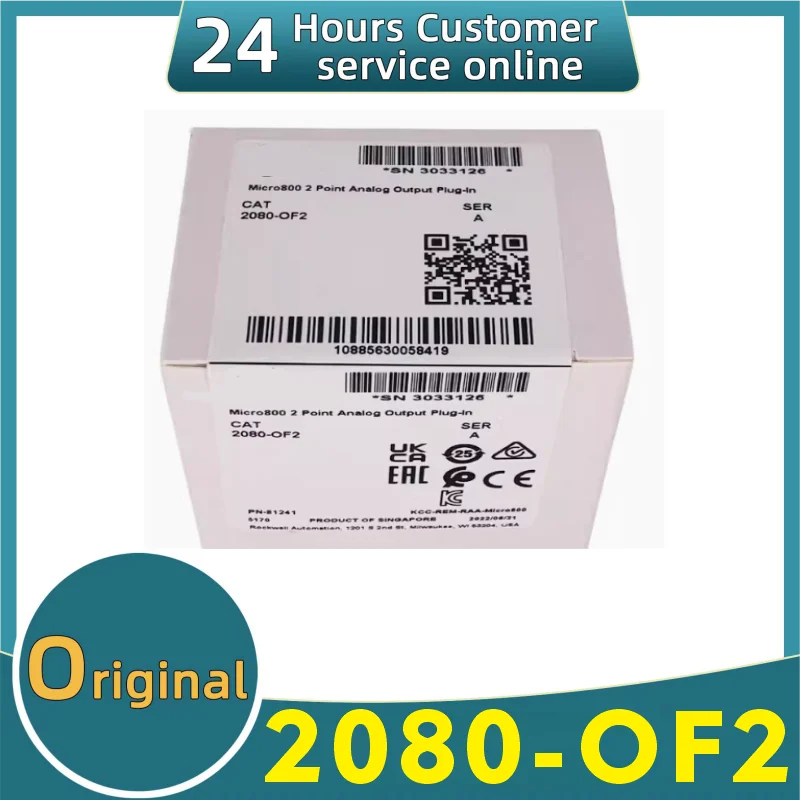 

Brand New Original 2080-of2 2080-if8 2080membakrtc 2080if2 1762-if4 1762-of4 2085-of4 2080-mem