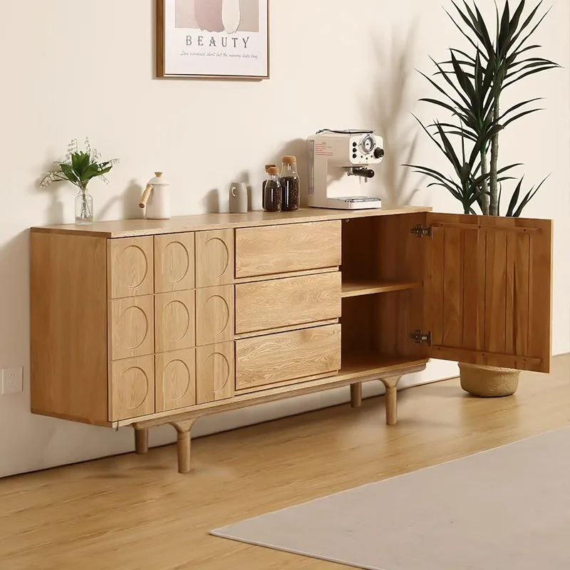 Solid wood, medieval, simple, small apartment, entrance, storage, storage, large capacity