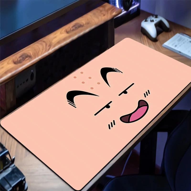 

Mouse Pad Office PC Accessories Extended Pad Anime Pattern Desk Mat Anti-slip Dragon Ball Krillin Rubber HD Mousepad Gaming Mats