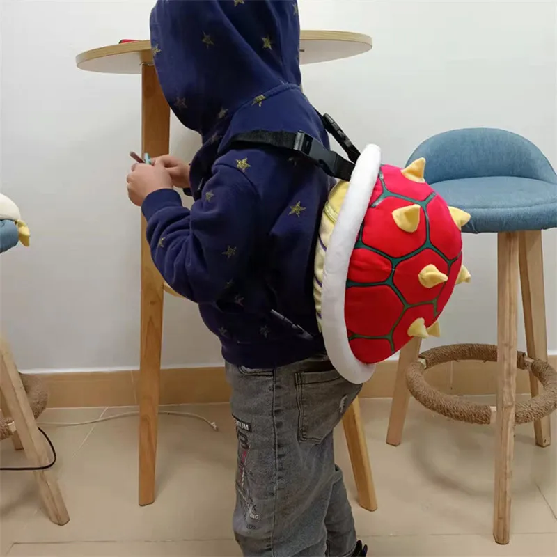 Funny turtle children backpack kindergarten baby early education plush school bag