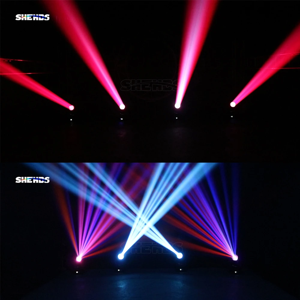 275 واط شعاع تتحرك رئيس لمبة ضوء قوس قزح الصقيع المرحلة ضوء تأثير المهنية ل DJ ديسكو حفل زفاف عرض سطوع