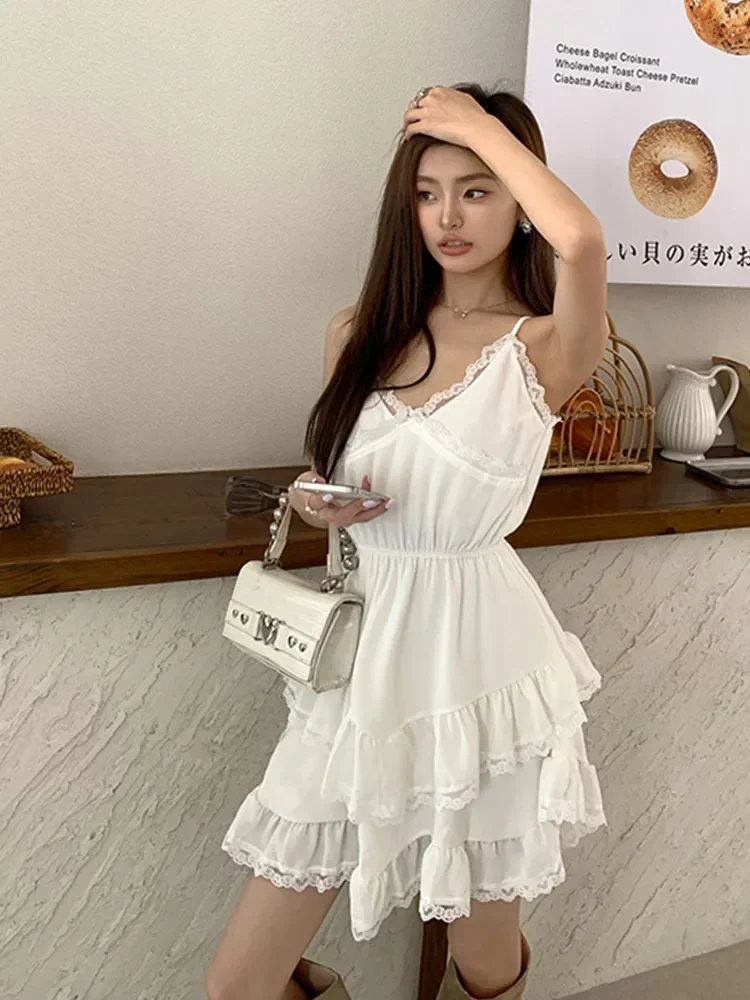 chinese dress ladies Embroidered Boho Long Lace Dress Large