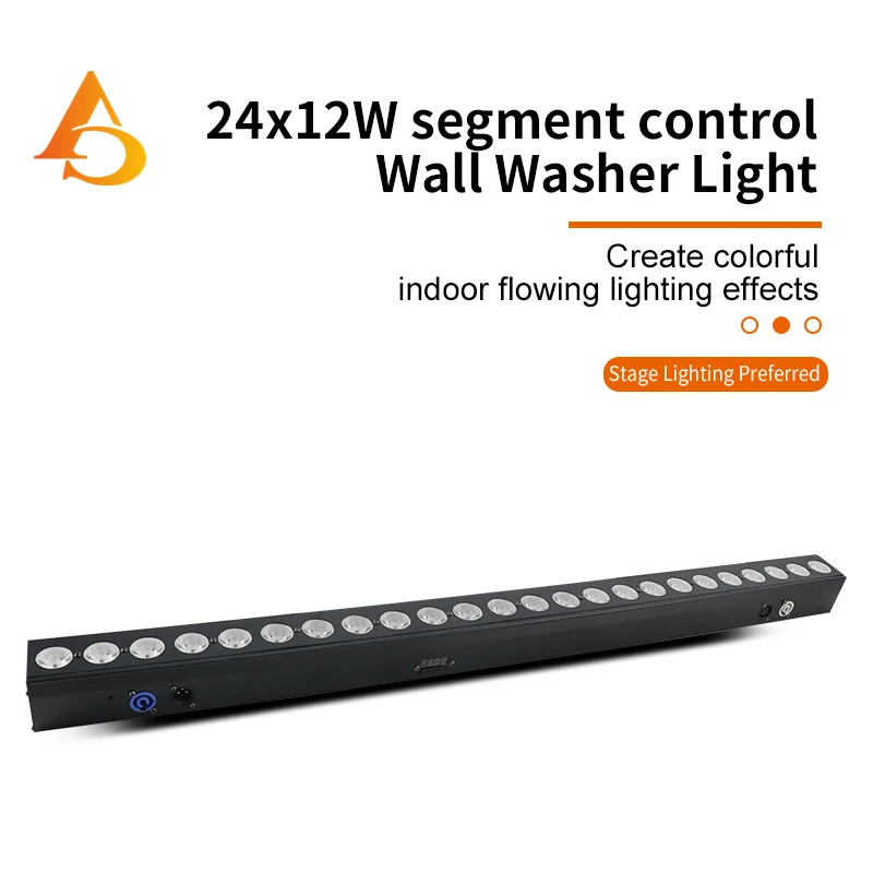 led rgbw wall wash light bar dmx line bar iluminacao do palco festa de casamento iluminacao de eventos 4in 24x12w 01