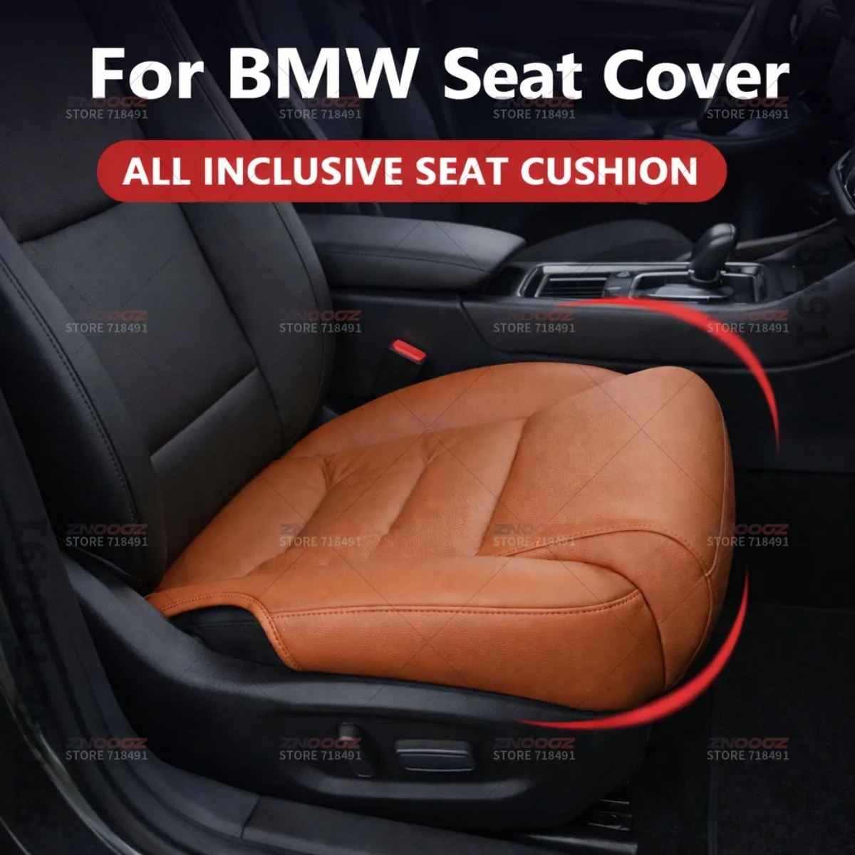 

Подушка-удлинитель для сиденья автомобиля из пены с эффектом памяти для BMW 1, 2, 3, 4, 5, 6, 7, 8 серий, X1, X2, X3 – аксессуар для салона