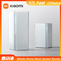 New Xiaomi mijia Whole House Dual WIFI6 Qualcomm CPU Bluetooth MESH 160MHZ NFC WPA3 Vpn Use Mesh Repeater External Signal Router