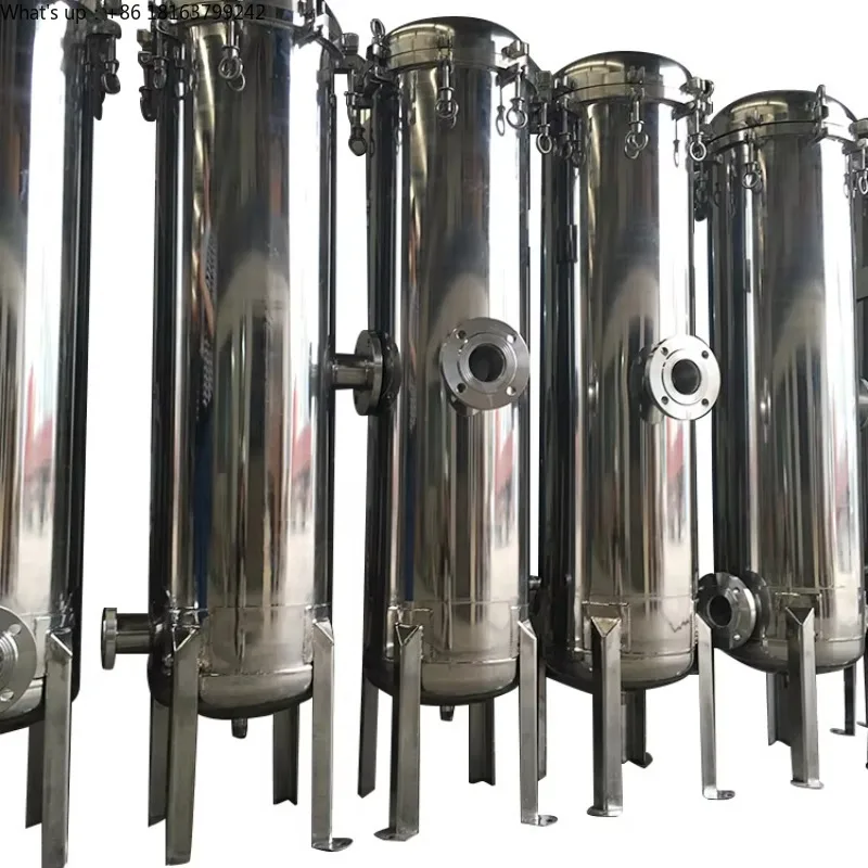 

New Stainless Steel 304/316 Liquid Precision Filter with 5um Particle Size for Petro-Chemical Industry Filtration