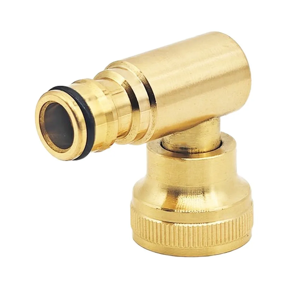 For Garden Irrigation Copper Brass Hose Connector Brass Hose Connector For Garden for robust Brass Construction Swivel Arm