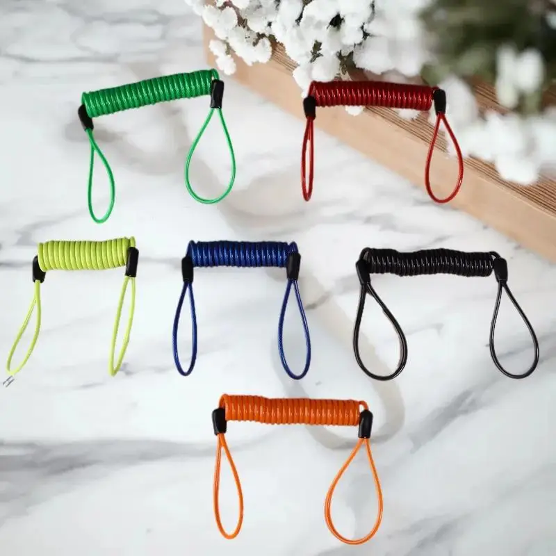 

Motorcycle Wheel Disc Alarm Lock, 1.5M Anti-Theft Reminder Cable for Bike Safety