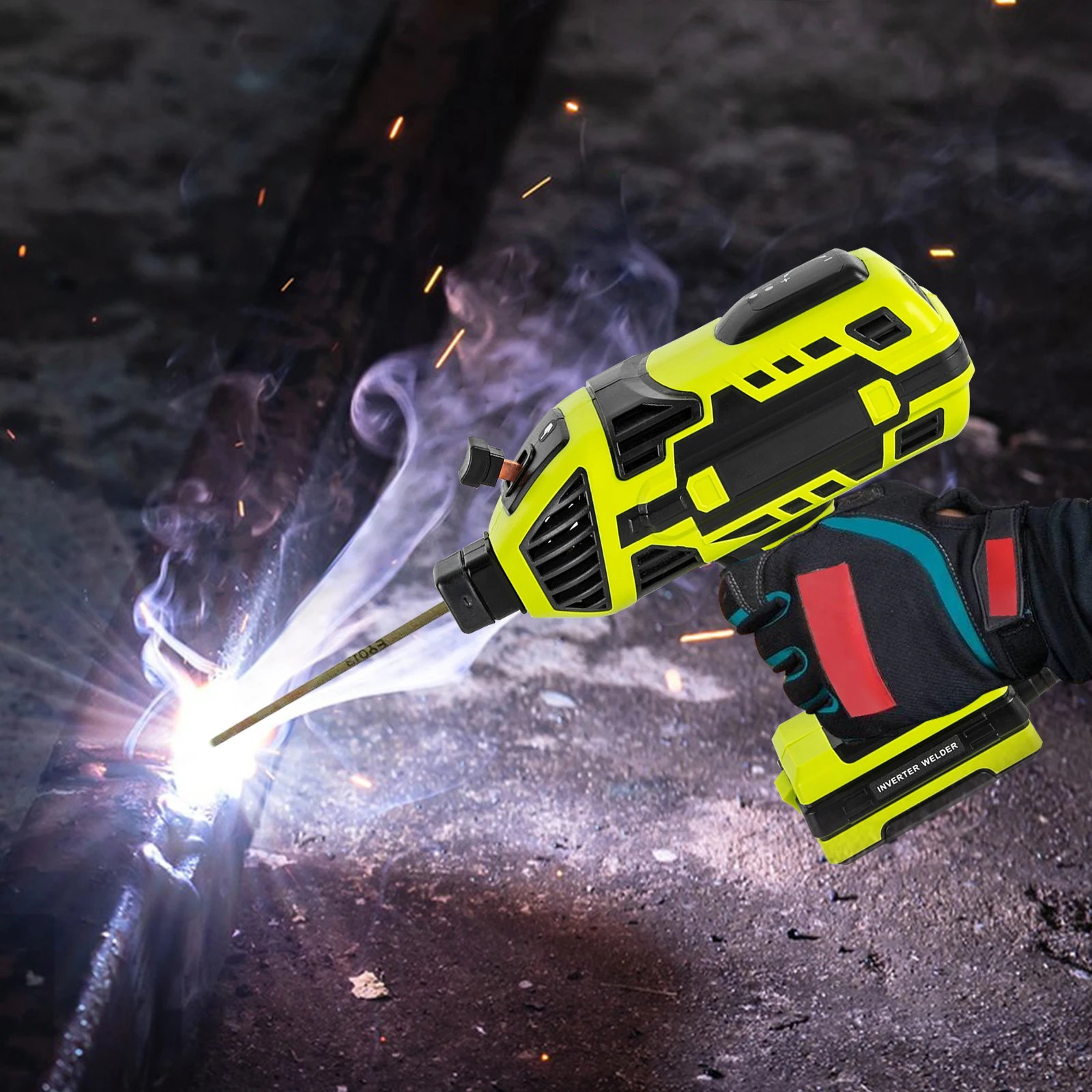 

4600W 20-120A Handheld DIY Upgraded Welding Machine Portable Electric ARC Welder Gun