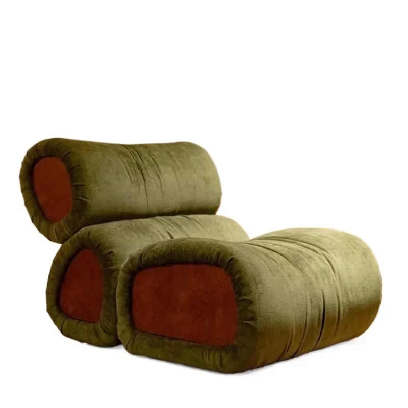 

Italian minimalist bamboo modular sofa, modular curved combination sofa