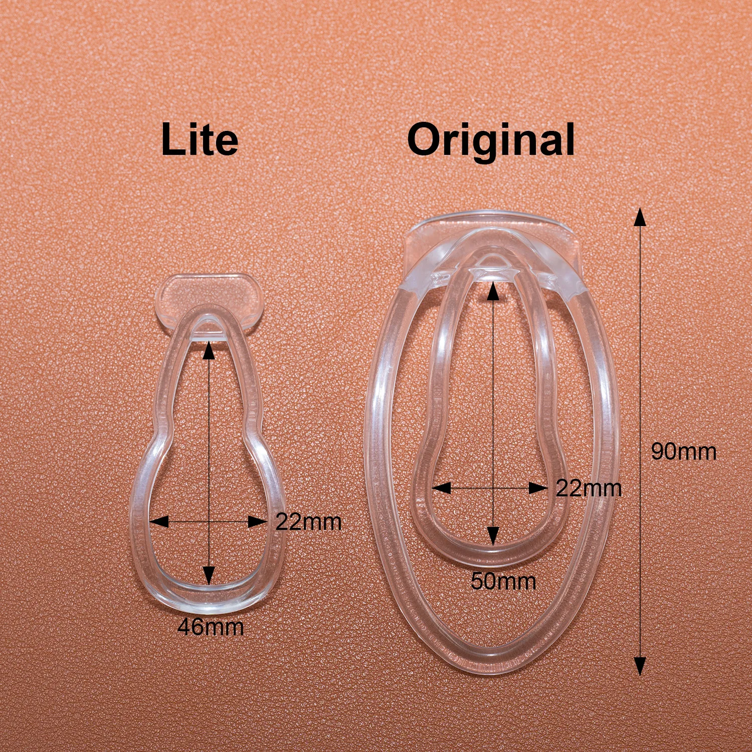 Male Penis Training Device Light Plastic Trainingsclip CockCage Sex Toy For Sissy Bondage Lock Panty Chastity with the Fufu Clip