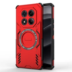 Armor Case for Xiaomi Redmi Note 14 13 Pro Plus 14C 14R 12R 13R Cover Magnetic for Mag-safe Dissipate Heat Shockproof Shell
