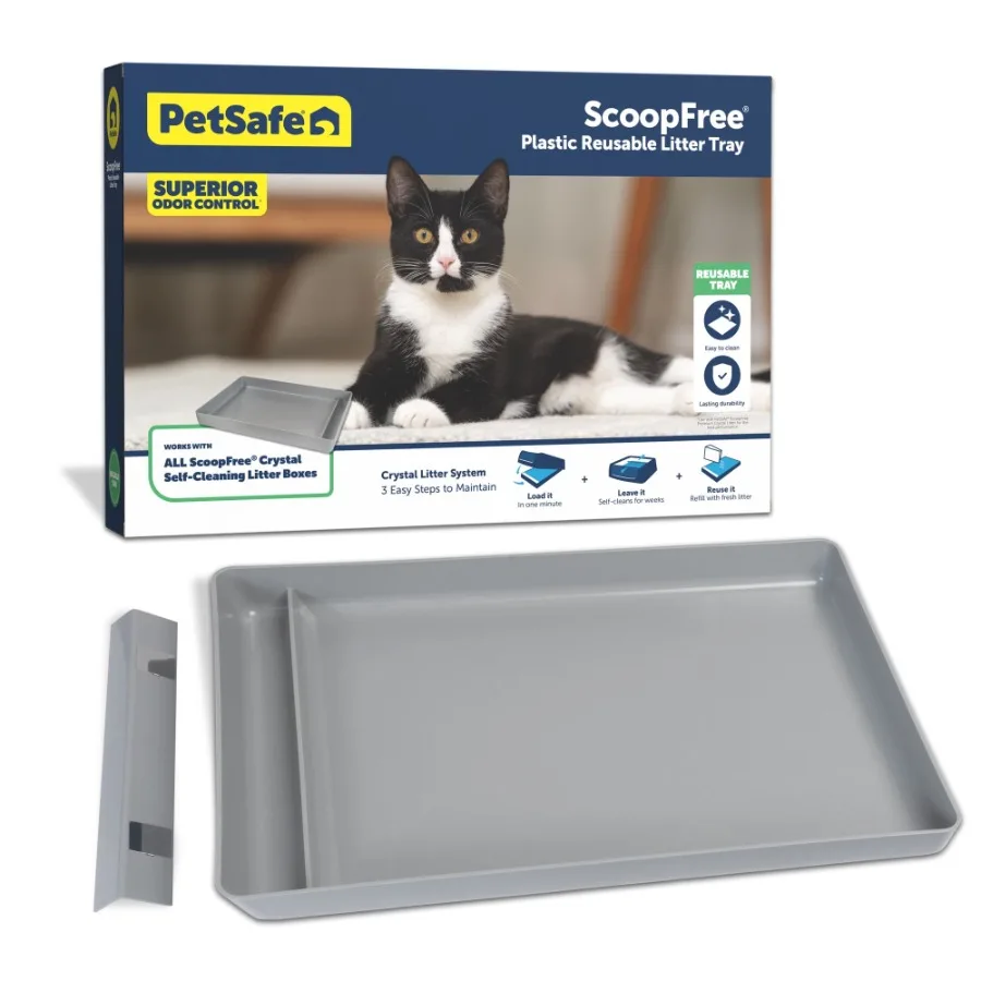 

Многоразовый лоток ScoopFree Crystal, совместимый с самоочищающимися лотками ScoopFree Crystal.
