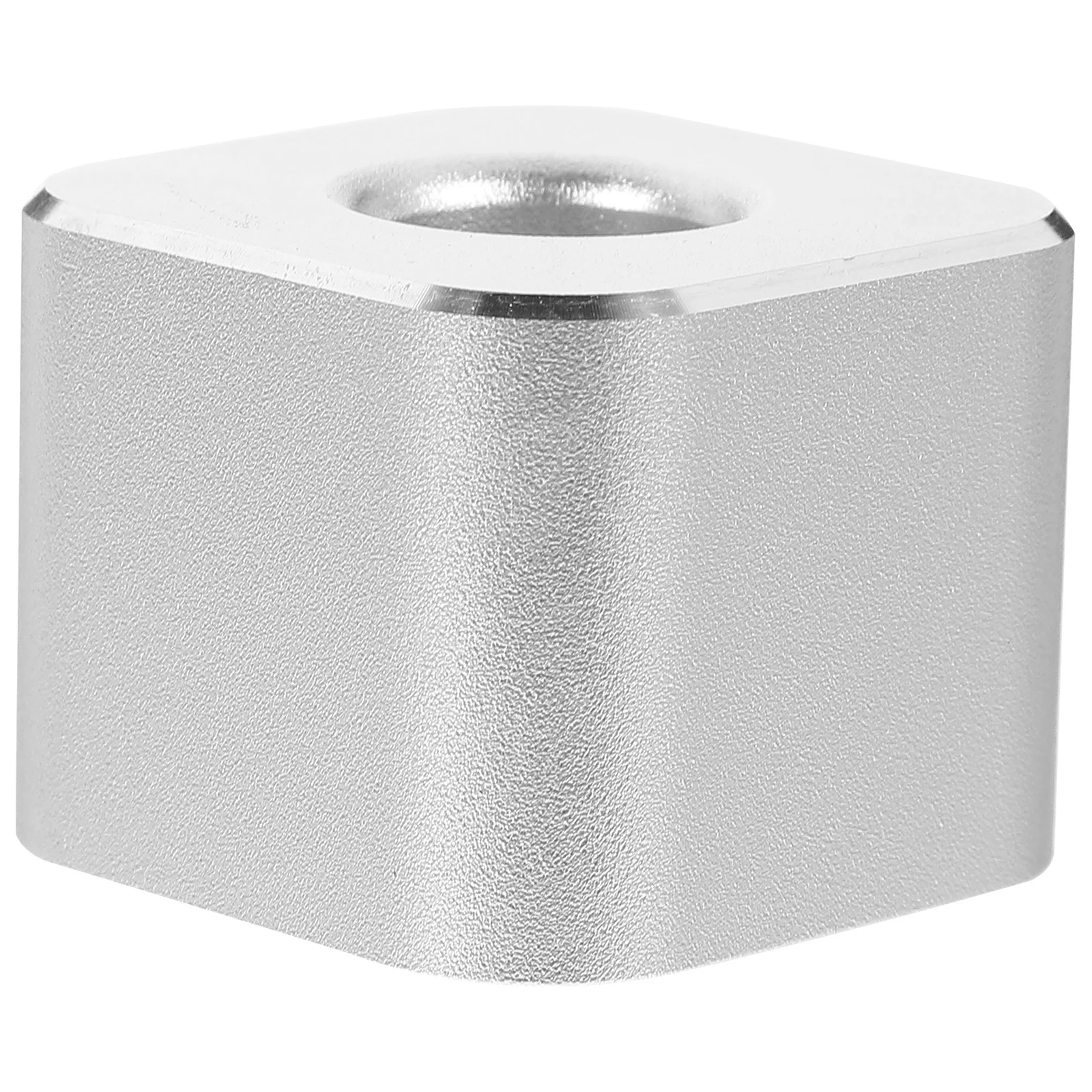 

Cube Single Hole Pen Holder Premium Metal Desktop Stand For Office Home School Fine Workmanship Creative Design Pen