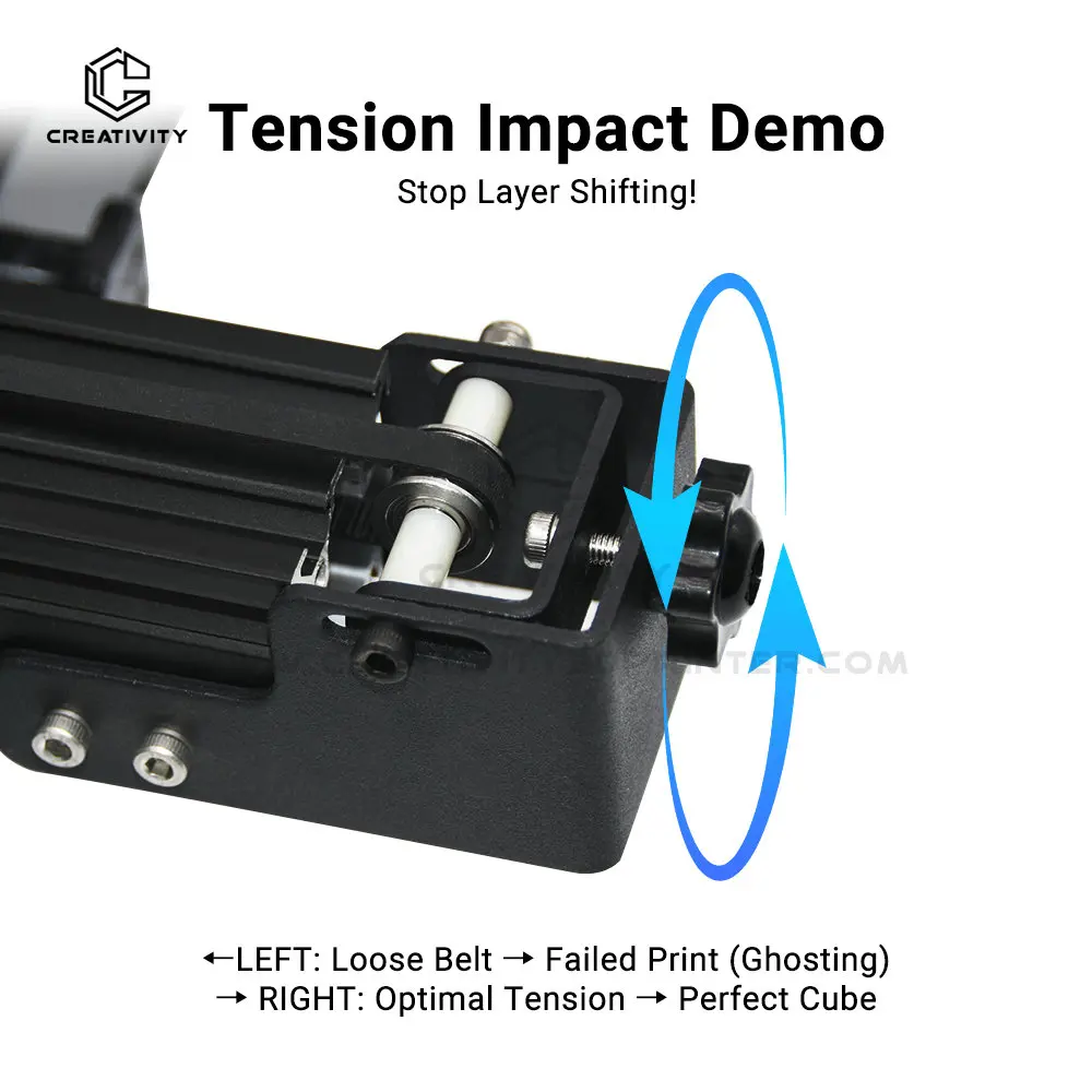 Belt Tensioner 2020 profile 4040 profile 3d printer X Axis Y Axis for CR10 Ender3 3d printer Ender3 V2/PRO 3d printer parts