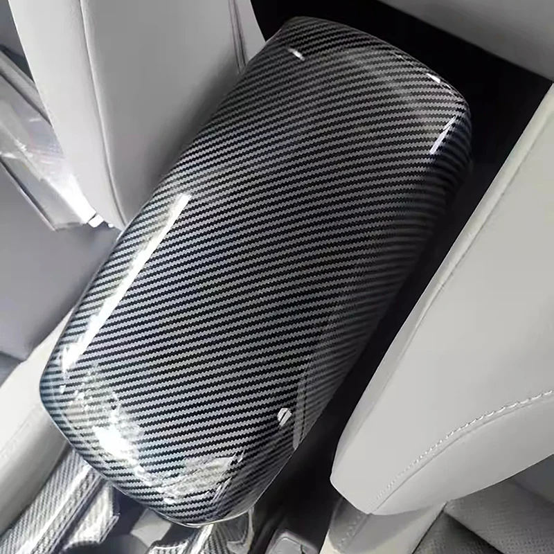 

Carbon Fiber Color Center Console Armrest Box Panel Decoration Cover Trim For Toyota Corolla 2019-2023 Car Styling Interior