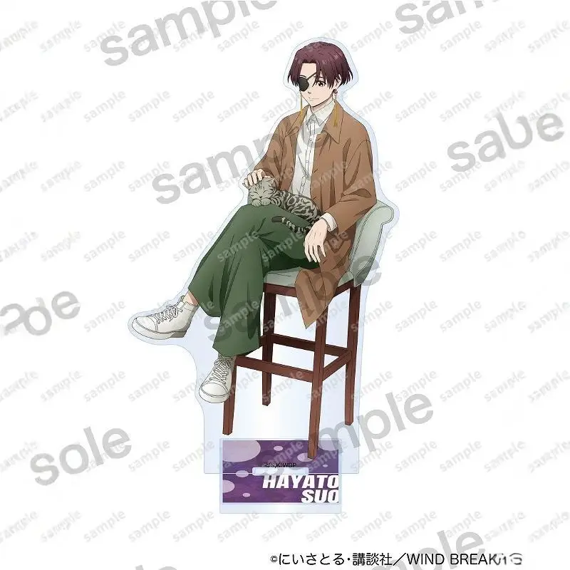 

WIND BREAKER with Cat Version Japanese Anime Peripherals Acrylic Stand Collectible Desk Ornaments Creative Birthday Gift for Boy