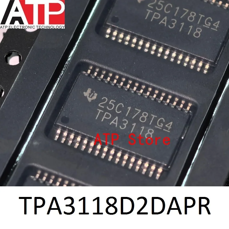 10-100PCS 100% New Original TPA3118D2DAPR TPA3118 HTSSOP-32 TPA3118D2 Audio Amp Speaker Chip IC