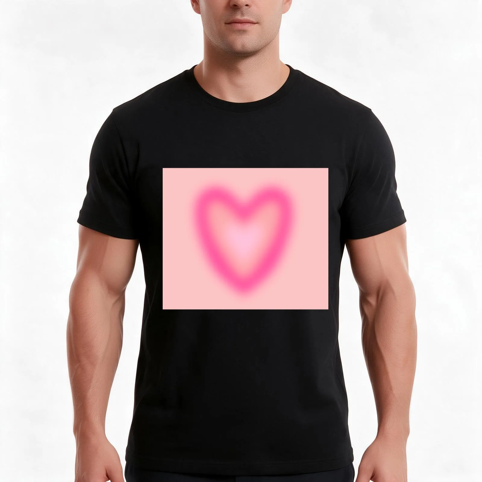 Multi-pink delight- delight series T-Shirt, Summer Casual Cotton Tee, Oversized Streetwear Tops, Vintage Graphic Print
