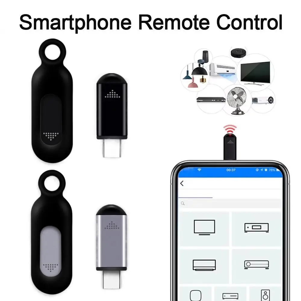 새로운 유형 C 스마트 폰 적외선 송신기 미니 범용 어댑터 제어 휴대 전화 용 스마트 App 제어 어댑터