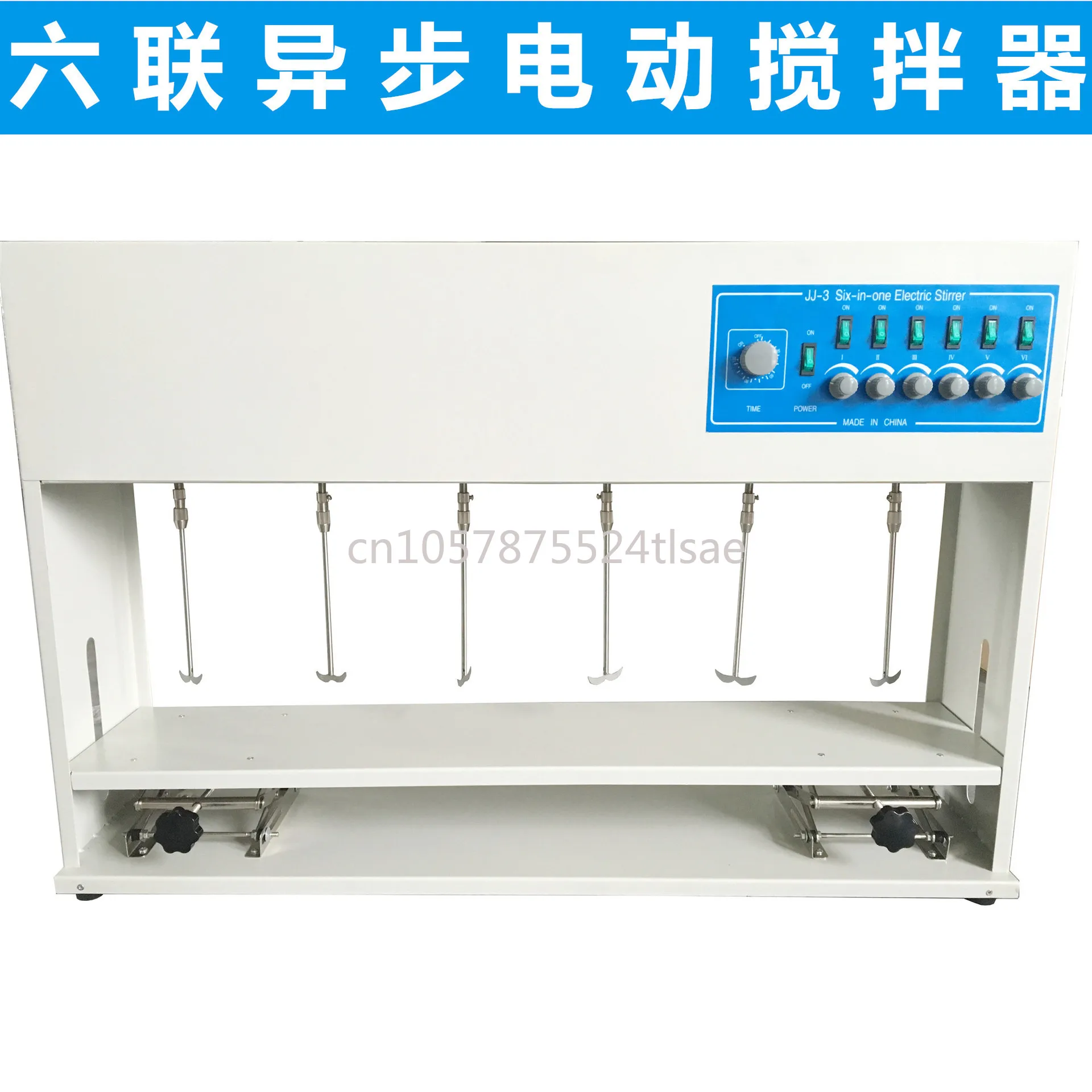 JJ-3 Type Six-connection Asynchronous Electric Mixer, Laboratory Booster Electric Mixer, Independent Control