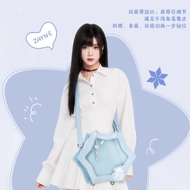 Large Capacity Love and Deepspace Cosplay Zayne 30x30x10cm Snow