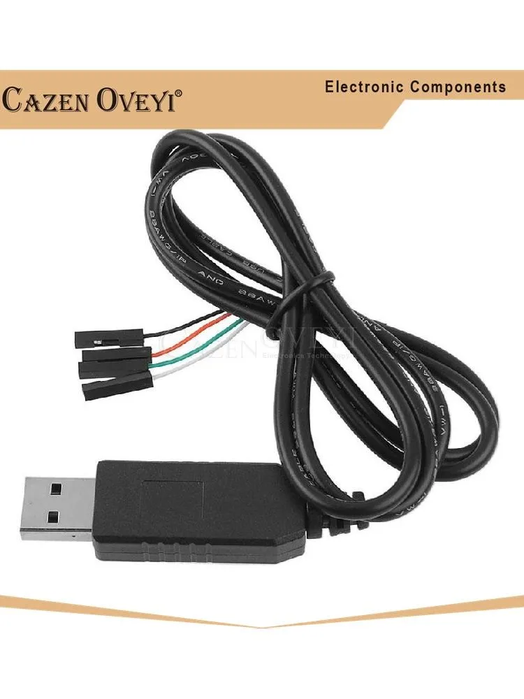 Hot sales 1pcs/lot 1m USB To RS232 TTL UART PL2303HX Auto Converter USB to COM Cable Adapter Module new In Stock