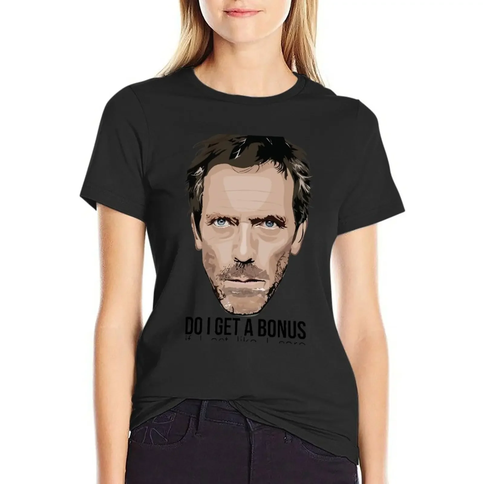 

House - Do I get a bonus T-Shirt blanks summer top quick drying Woman T-shirts