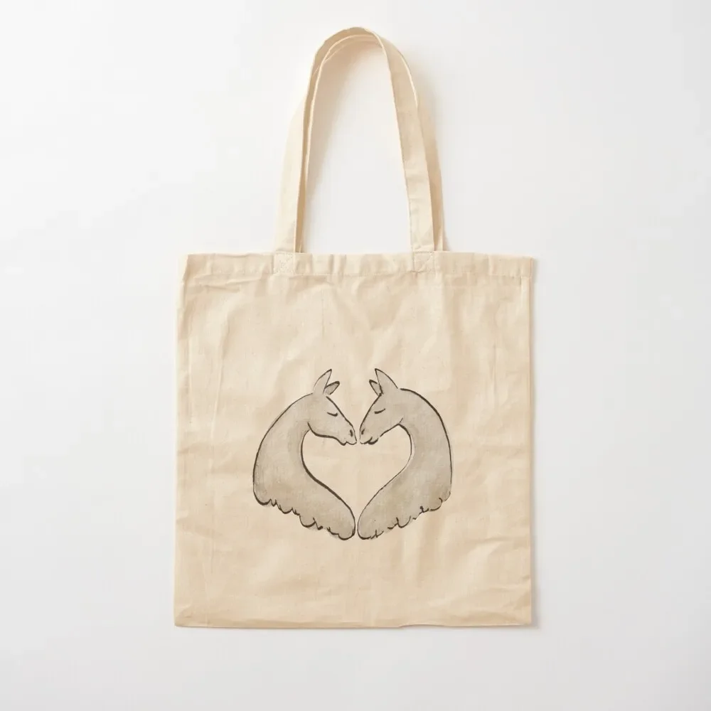 

Llama Love Tote Bag Canvas bag Big bag