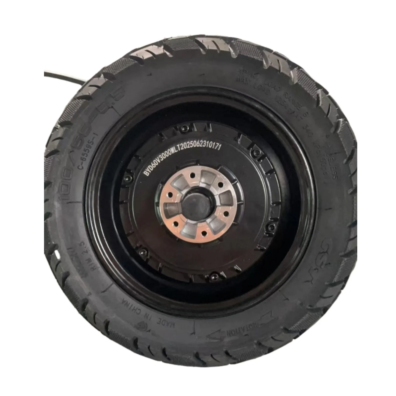 

Boyueda S3 S5 Electric Scooter 60V 3000W Tubeless Hub Motor with 11 Inch Off Road Tire