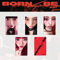 4 pz/set ITZY Idol LOMO Cards nuovo Album nato per essere HD Printd Photo Cards Yeji Lia Ryujin Chaeryeong Yuna Fans Collection Gifts