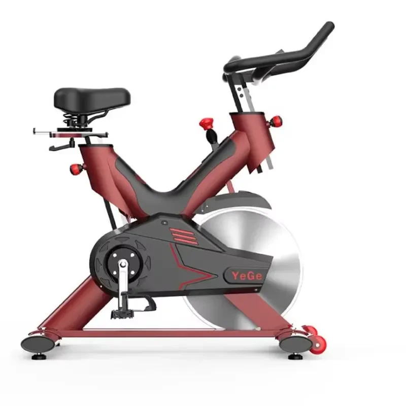 Commercial Grade Indoor Cycling Bike Home Gym Exercise Bicycle Fitness Spin Cycle for Body Building Cardio Workout Unisex