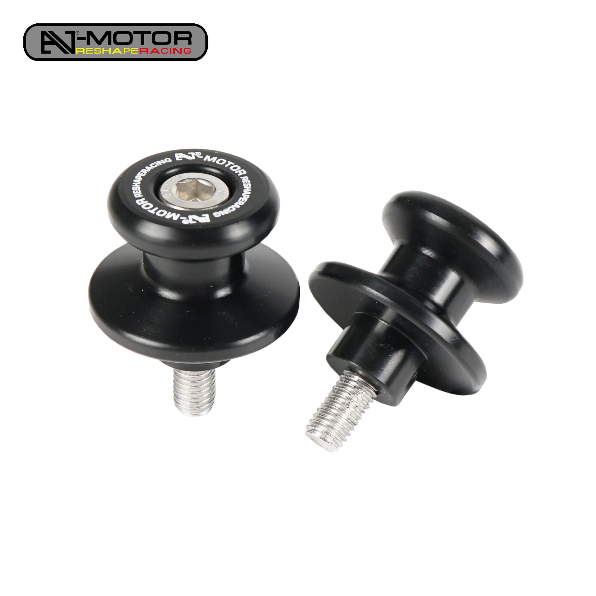AJ-MOTOR Para Yamaha MT-03/MT-25/MT-09/MT-10/XS900R/YZF-R1/YZF-R6/YZF-R7/YZF-R9/YZF-R3/YZF-R25 Bobinas de basculante de motocicleta M6