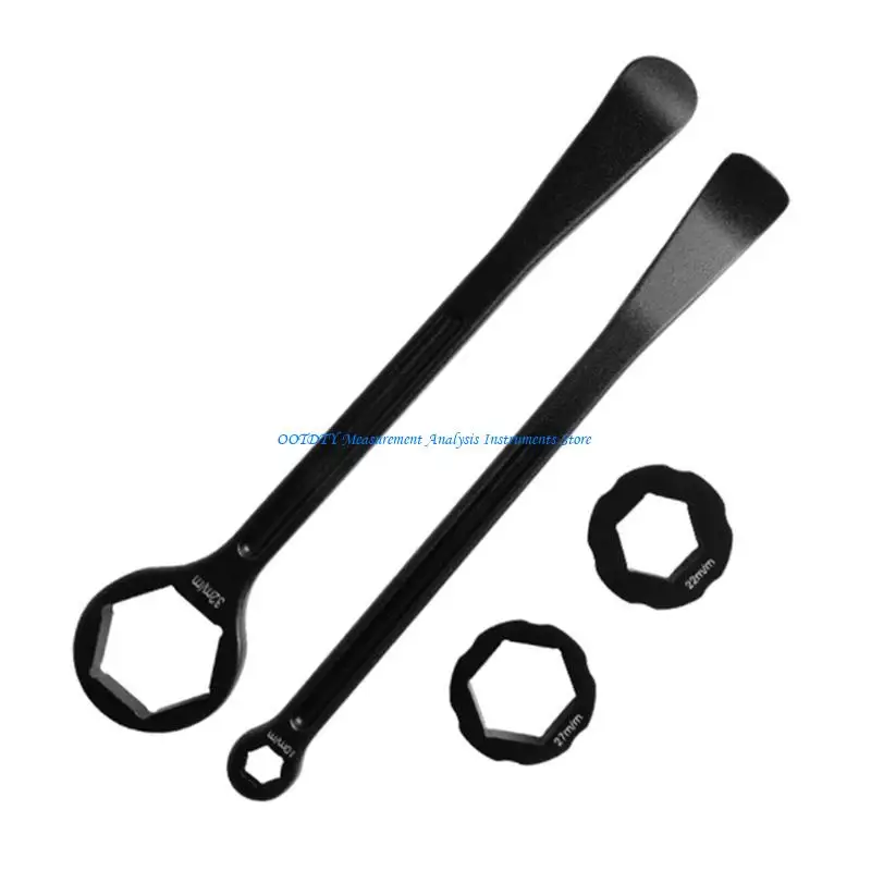 367D Universal Aluminum 32mm 27/22mm 13/10mm Tire Lever Wrench Tool For Motorcycle Tire Repair Spoon Crowbars PryTool