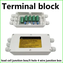 load cell junction box, 5-hole 4-wire junction box weighbridge /weight sensor weighting sensor