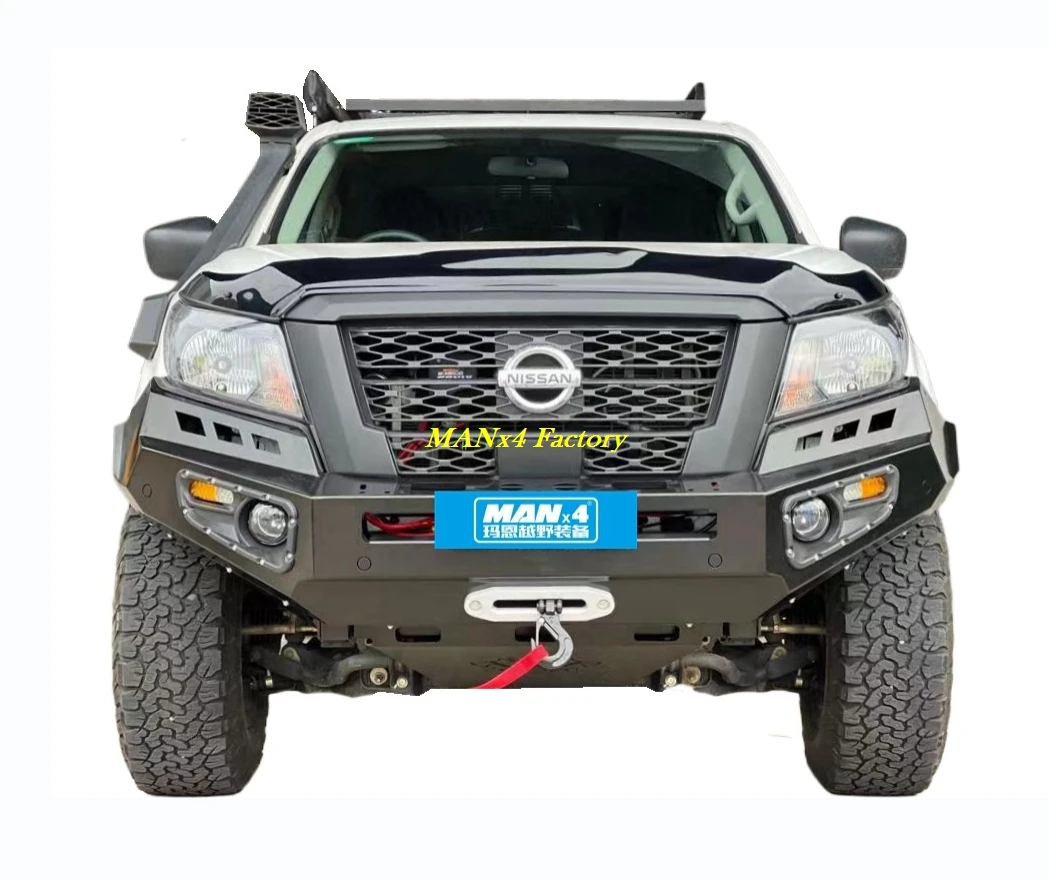 

Manx4 New Np300 Bull Bar Steel Front Bumper for Navara D23 2022+