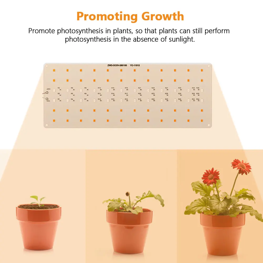 

Ультратонкие панельные светильники для выращивания растений, USB-светильники полного спектра с таймером, лампа для выращивания растений с регулируемой яркостью для комнатных растений