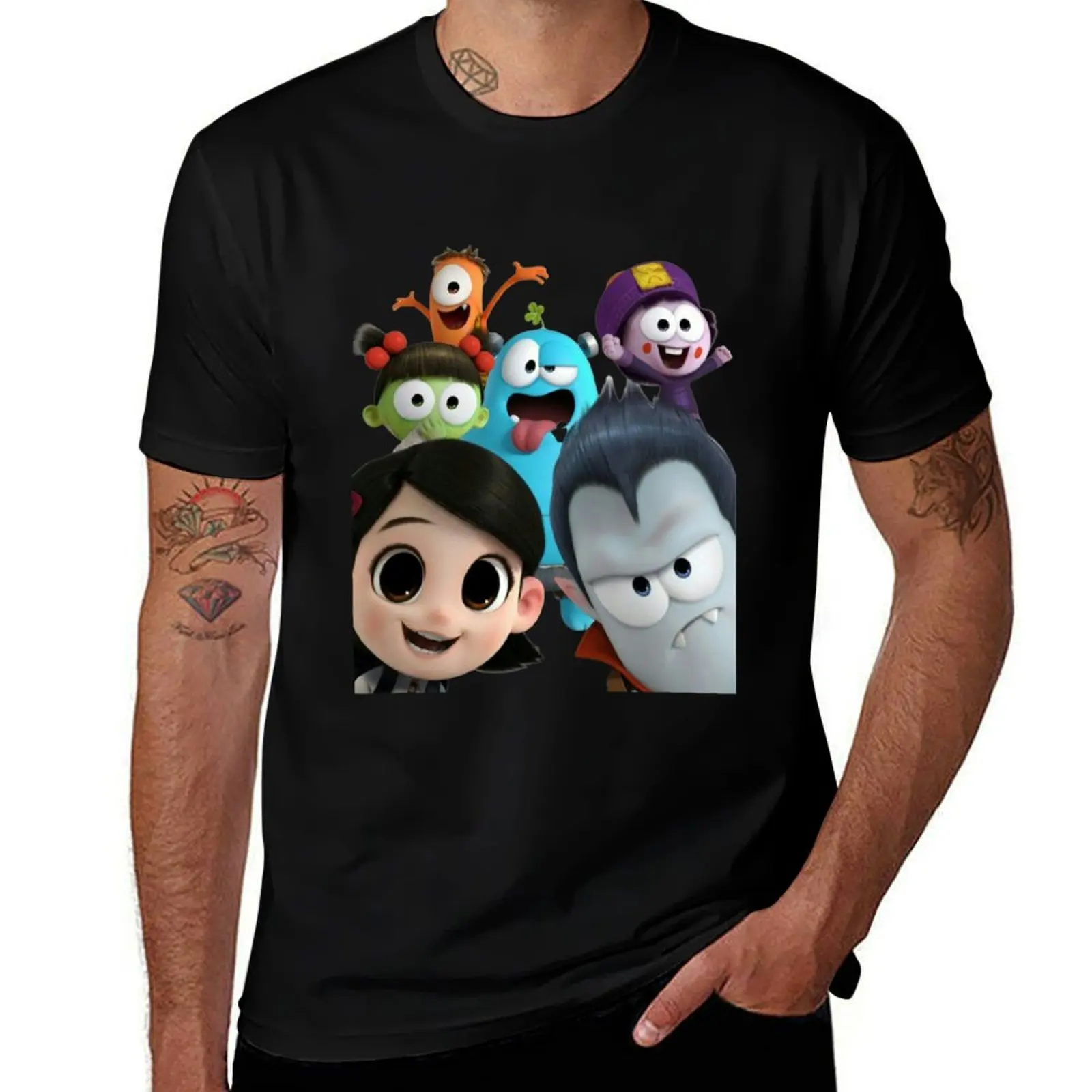 

Spookiz T-Shirt Basic Simple Design Short Sleeve Shirt