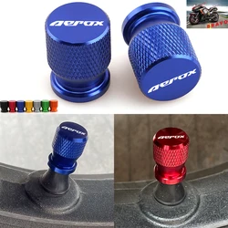 Logo For Yamaha Aerox 155 50 50CC Universal Motorcycle Accessories Wheel Tyre Valve Caps Air Port Tyre Stem Cover Parts