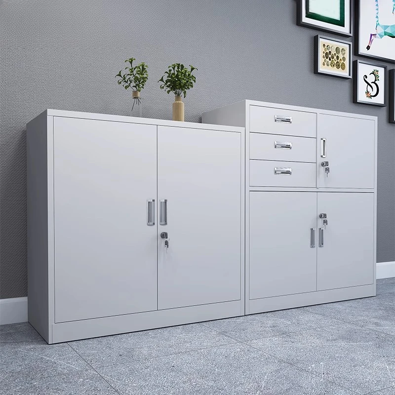 Office Iron Short Cabinet File Cabinet Locker Printer Lock Drawer Information High Quality