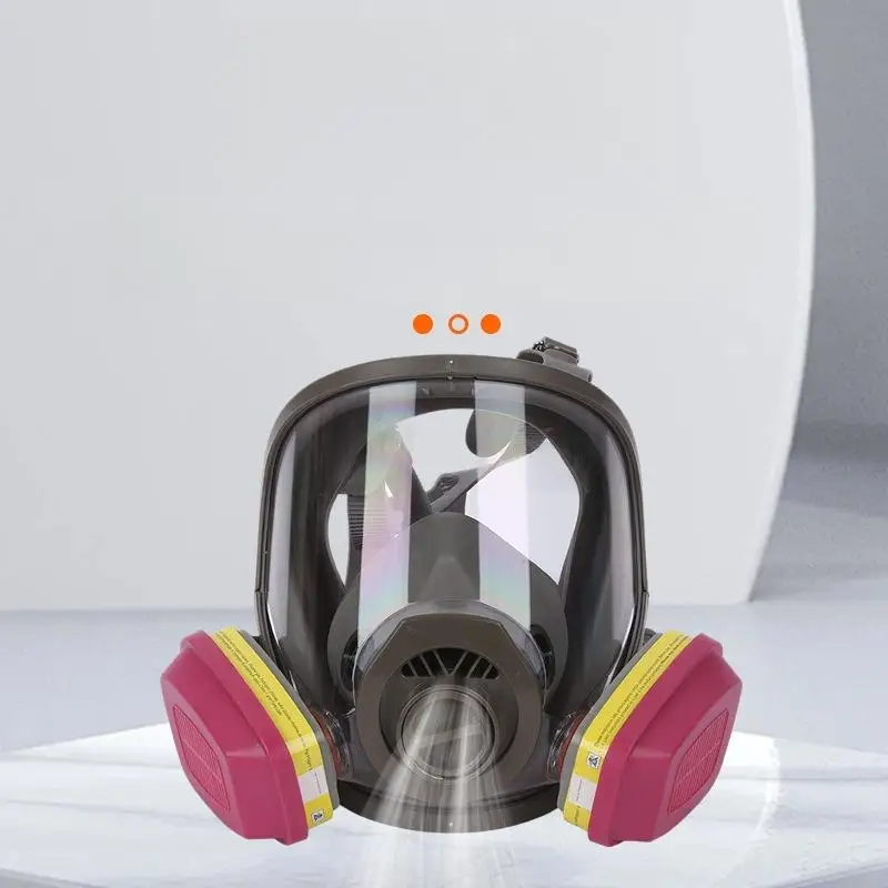 60926 60923 60921 Gas Mask Filter Box MultiGas Vapor  Easy Install Replacement for Chemical Dust Factory Protection