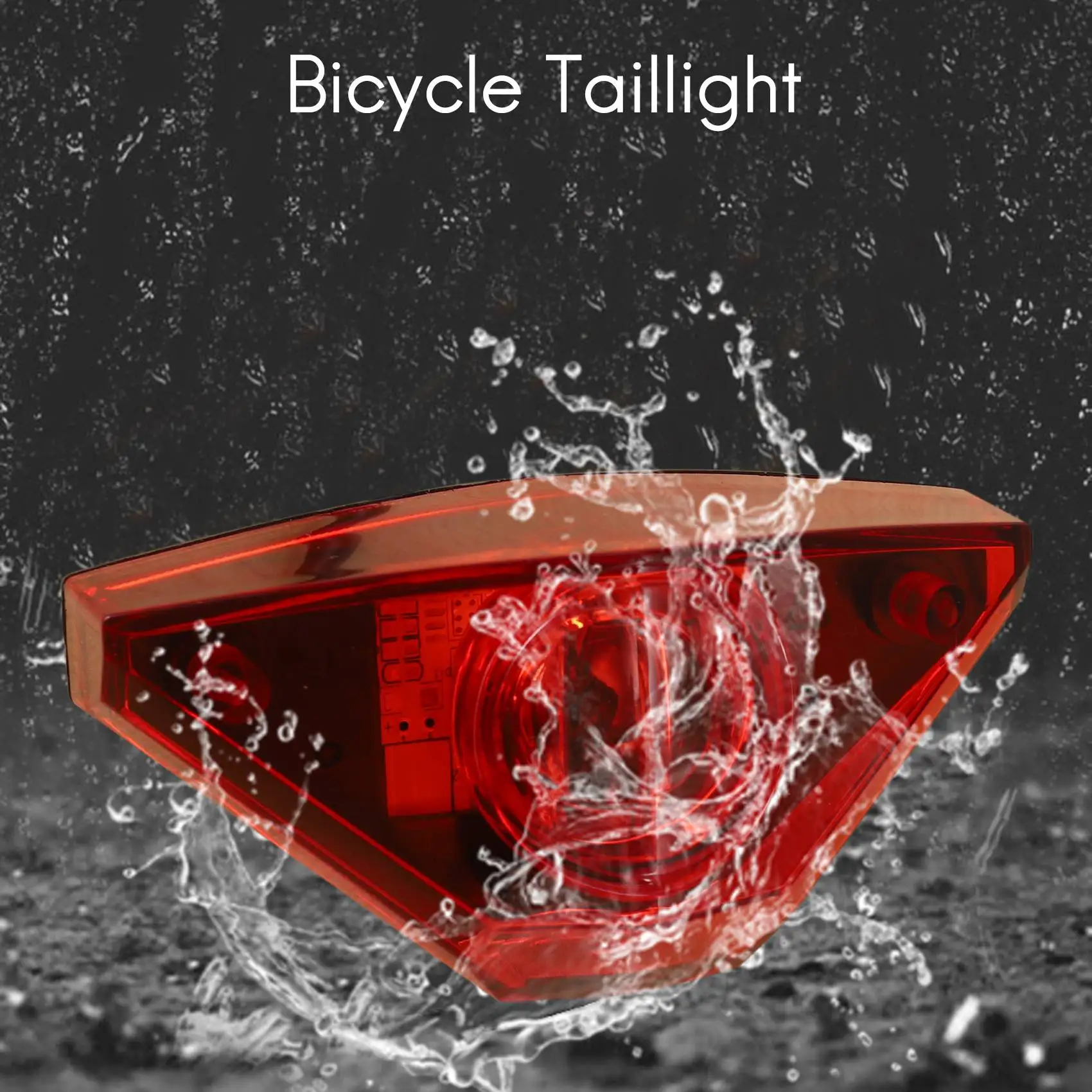 【تصقيد الأخير!】Ebike الفرامل الضوء الخلفي دراجة كهربائية الذيل ضوء DC6V 12V 24V 36V 48V 60V LED Ebike ضوء دراجة كهربائية مصباح