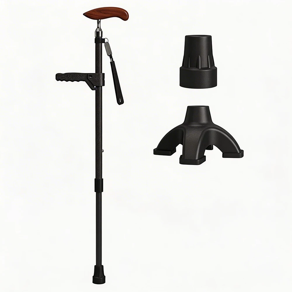 

Модная ультралегкая карбоновая трость для женщин/мужчин/пожилых людей – регулируемая высота (71,5-94,5 см), товары для реабилитации и терапии