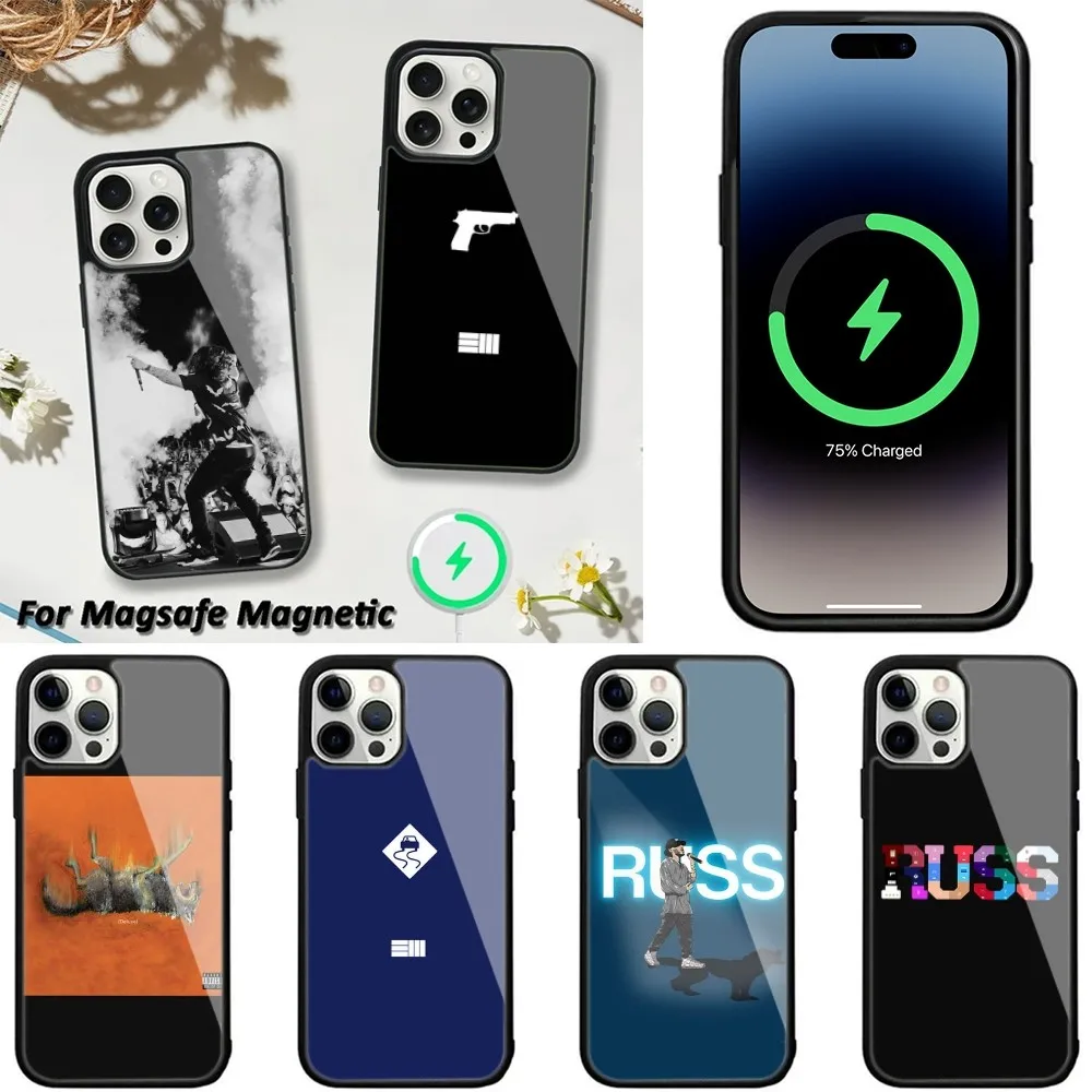 R-Russ James Vitale Phone Case For iPhone 16,15,14,13,12,11,Plus,Pro,Max,Mini Magsafe Magnetic Wireless Charging