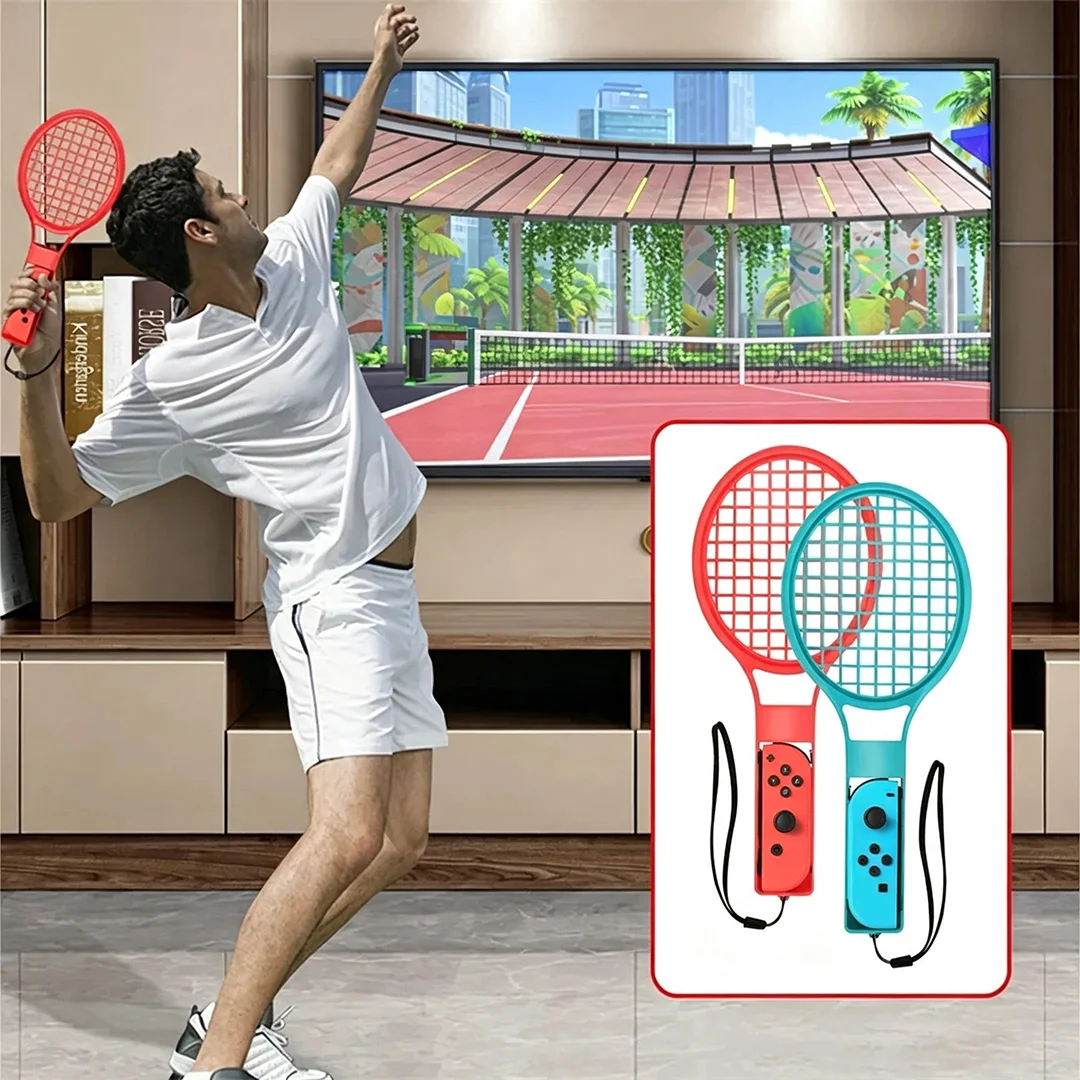 14 in 1 For Switch/Oled Sports Accessories Bundle For Nintendo Switch JoyCon Family Accessories Kit Includes Golf Club Maraca