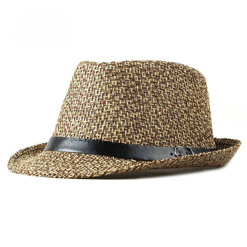 Spring and Summer Hats British Fashion Breathable Jazz Hats Men Net Hats Travel Beach Sun Visor Women.