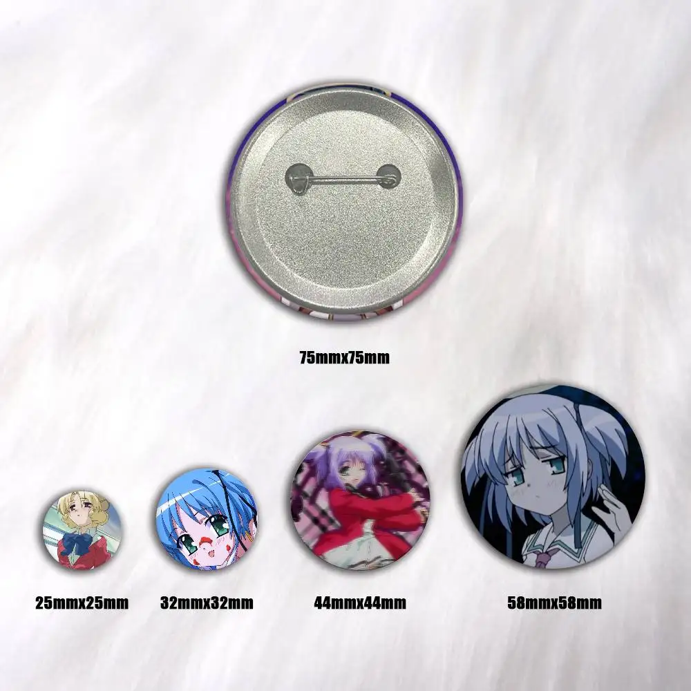 A-Bludgeoning Angel Dokuro-chan. Cosplay COSTUME Badge Pin Tinplate Brooch Prop Xmas Gift Birthday Gift