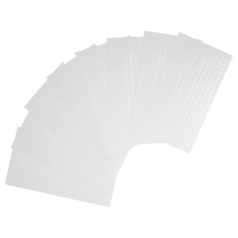 

1650pcs Double Sided Adhesive Foam Squares Sticky Mounting Pads For Diy Craft Scrapbooking Office Home Supplies Soft Protection