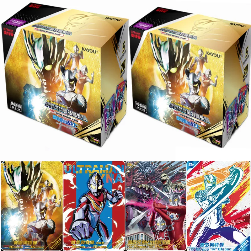 

KAYOU Ultraman Legend Edition Series 27 Super Universe Hero Trading Card Pack — официальные оригинальные аниме-периферийные подарки, игрушки