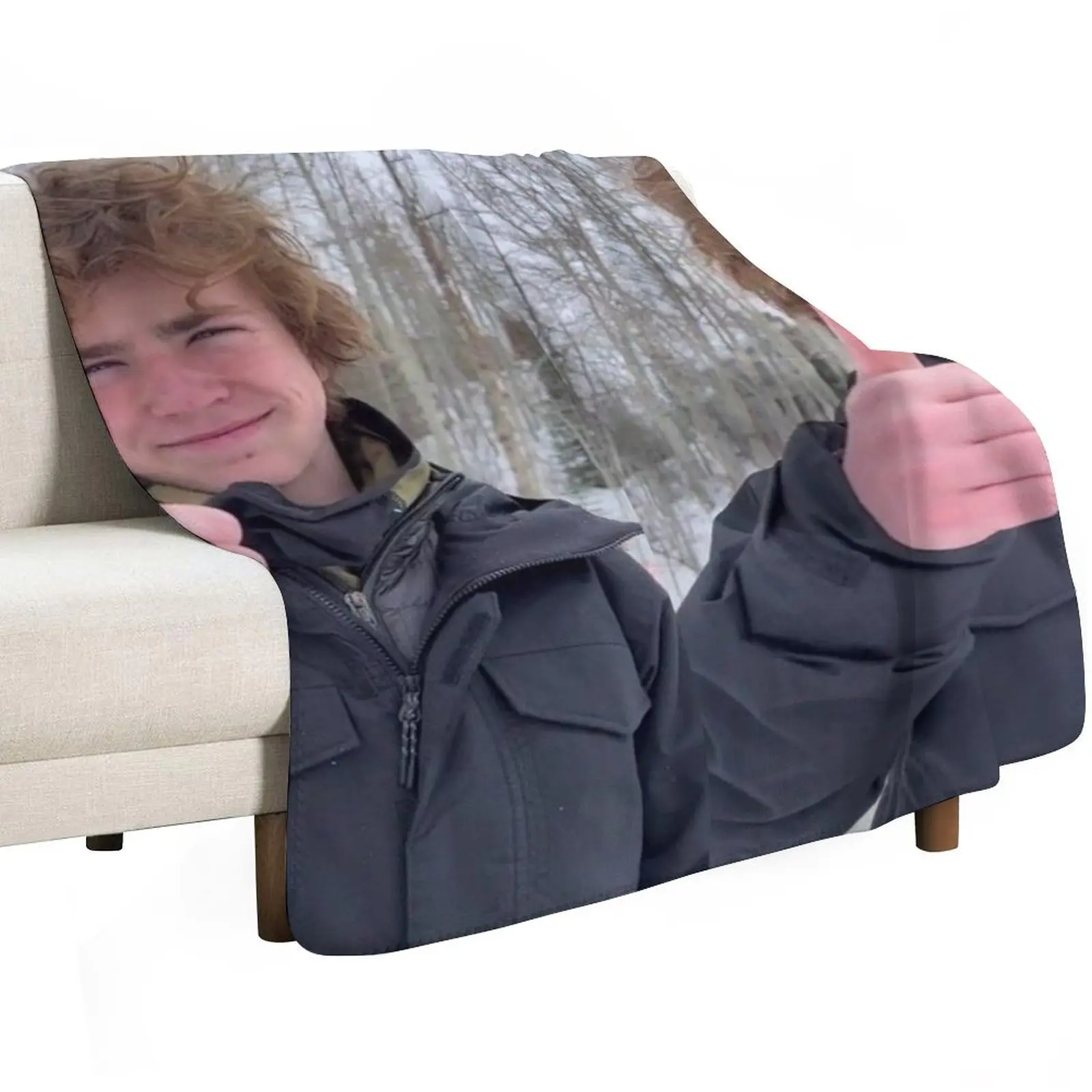 Percy Jackson walker scobell Throw Blanket Moving Hairy Luxury Flannel For Baby Soft Blankets
